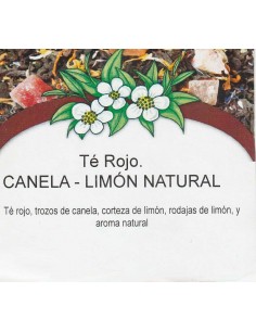 Chá vermelho de canela-limão 2